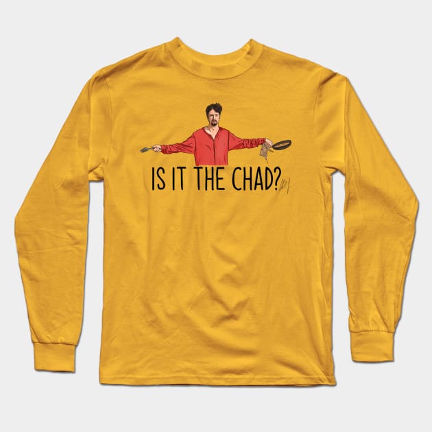 Tom Green: Is It The Chad? Long Sleeve T-Shirt by 51Deesigns